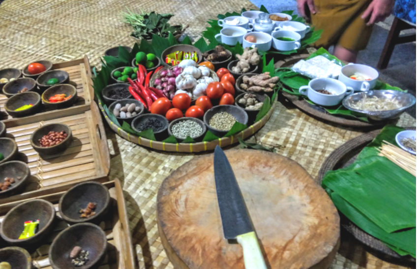 Balinese Ingredients Cooking Class Bali With Kids