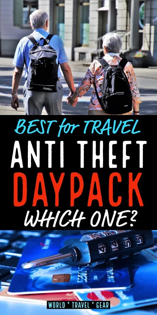 Best anti theft Daypack for travel