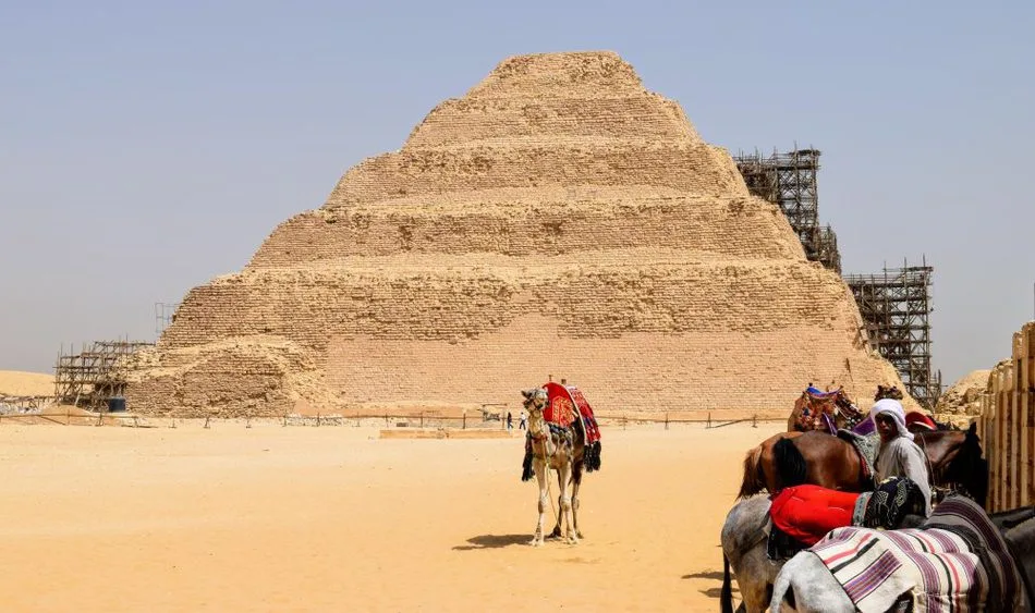 The Saqqara step pyramid day trip to take from Cairo