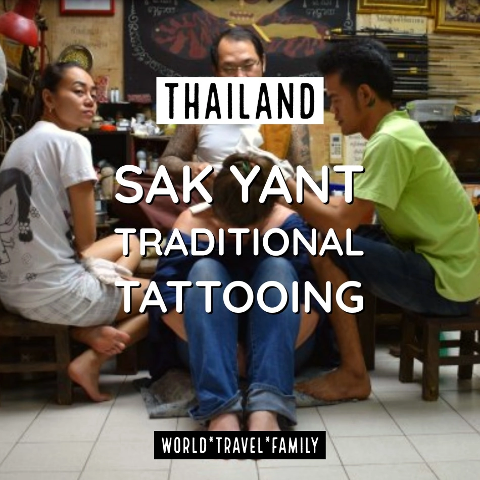 Traditional Thai Tattoo Bangkok Thailand