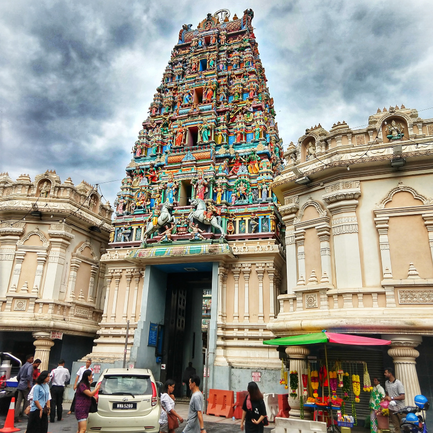 Gopuram Hindu Temples in Kuala Lumpur With Kids