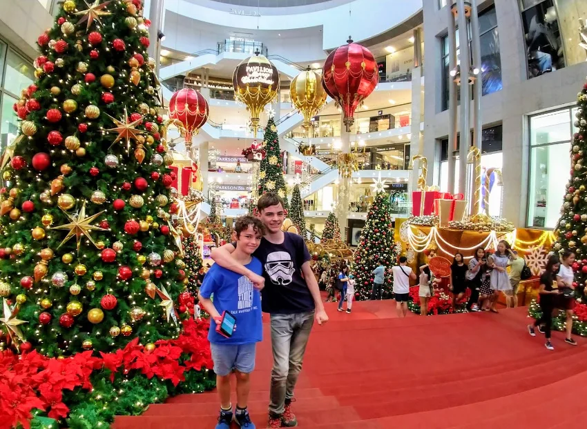 Christmas at Malls in KL with Kids