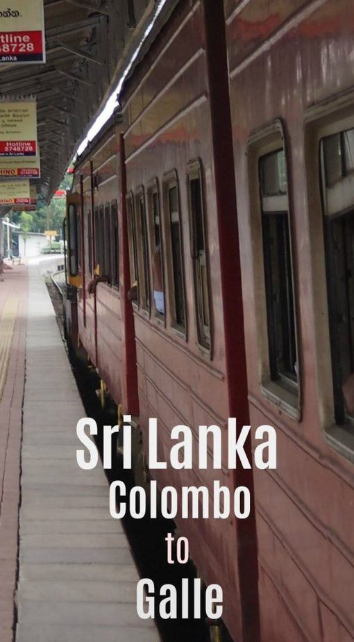 Getting from Colombo to Galle by train