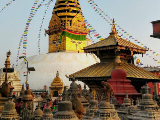 Buddha Eyes Swayambhunath The Monkey Temple Nepal