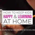 How to keep kids happy and learning at home all day