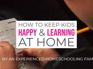 How to keep kids happy and learning at home all day