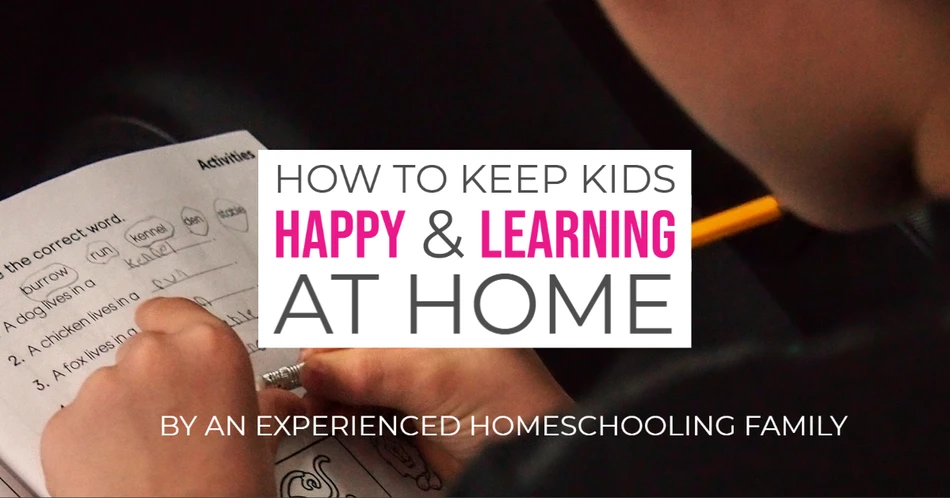 How to keep kids happy and learning at home all day