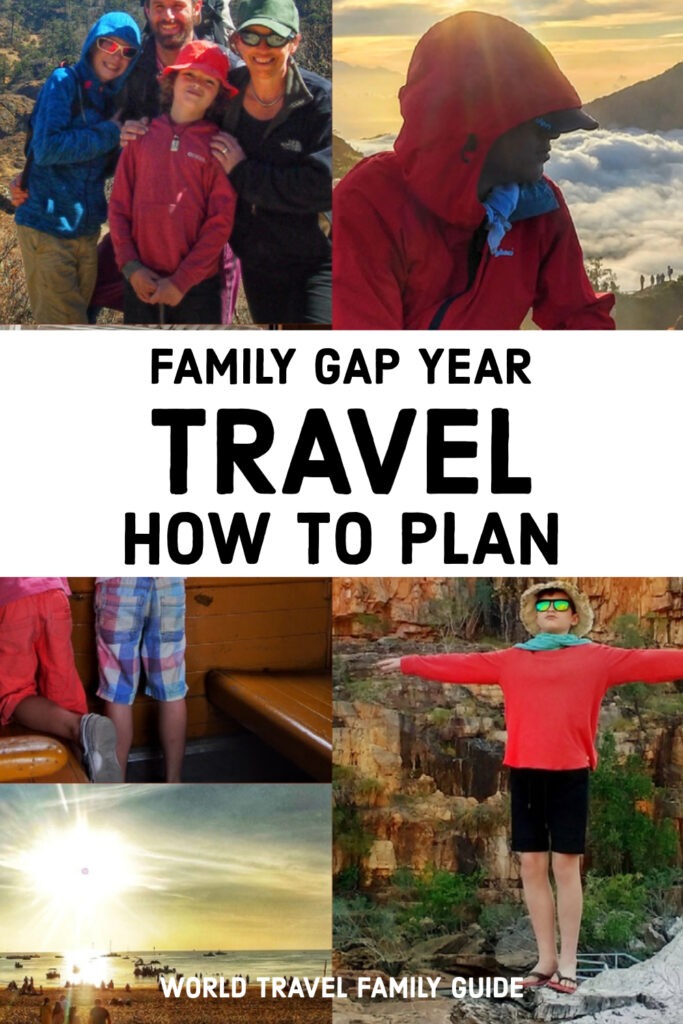 Family gap year travel photos