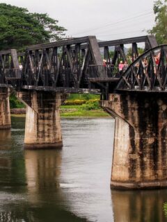 The Bridge on The River Kwai Kanchanaburi Thailand