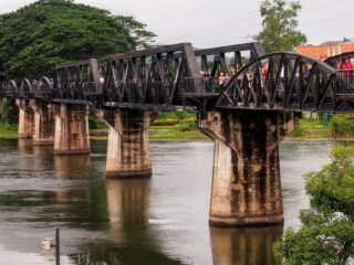 The Bridge on The River Kwai Kanchanaburi Thailand