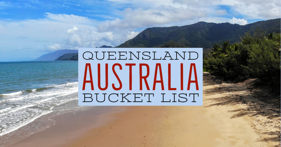 Queensland Australia Bucket List places beautiful beach