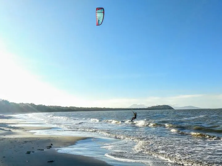 Things to do in Port Douglas Kite Surfing Four Mile Beach Kite Surfing in Winter