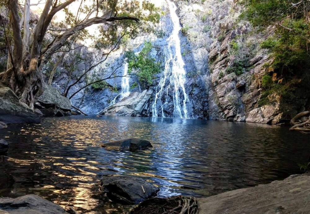 Hartley's Creek Falls Waterfall and swimming hole near Port Douglas