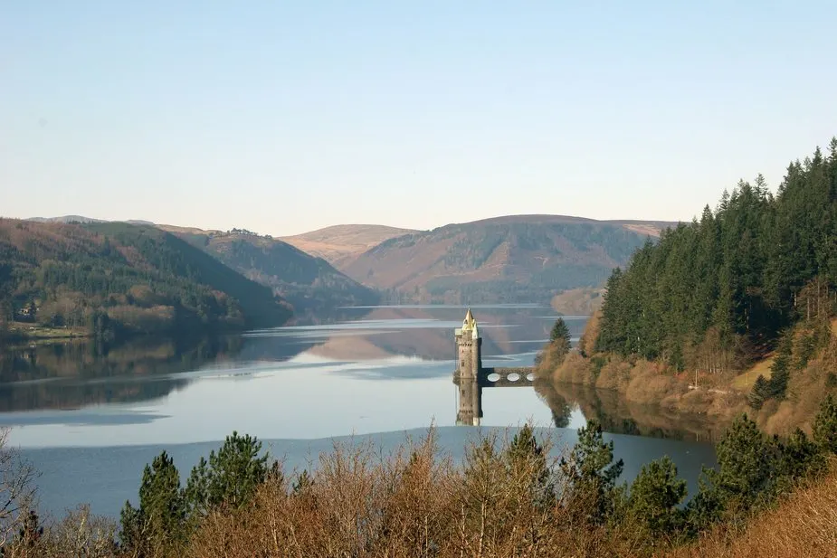 wales beautiful reservoir