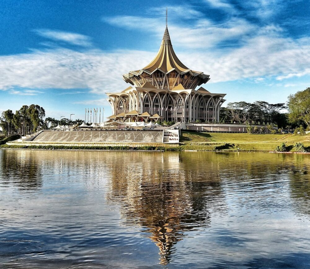 trivia quiz questions Kuching waterfront