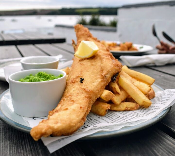 British fish and chips