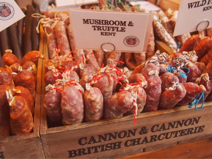 british food sausages