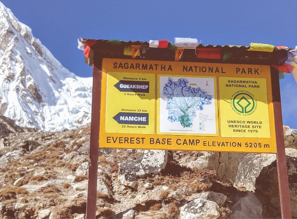 trek du camp de base de l'Everest au Népal