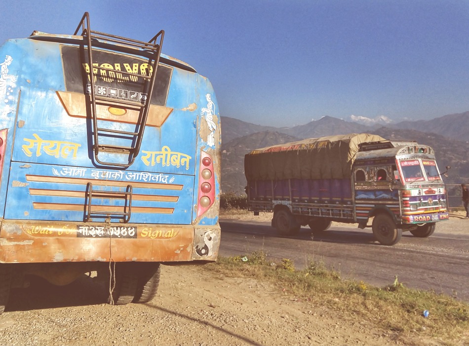 strade in Nepal