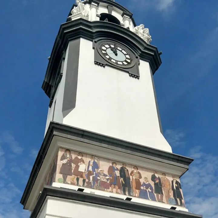 ipoh figures on the birch memorial clock tower