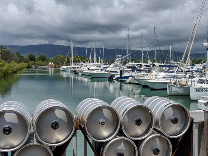 View From Hemmingway's Brewery Restaurant Outdoor Dining