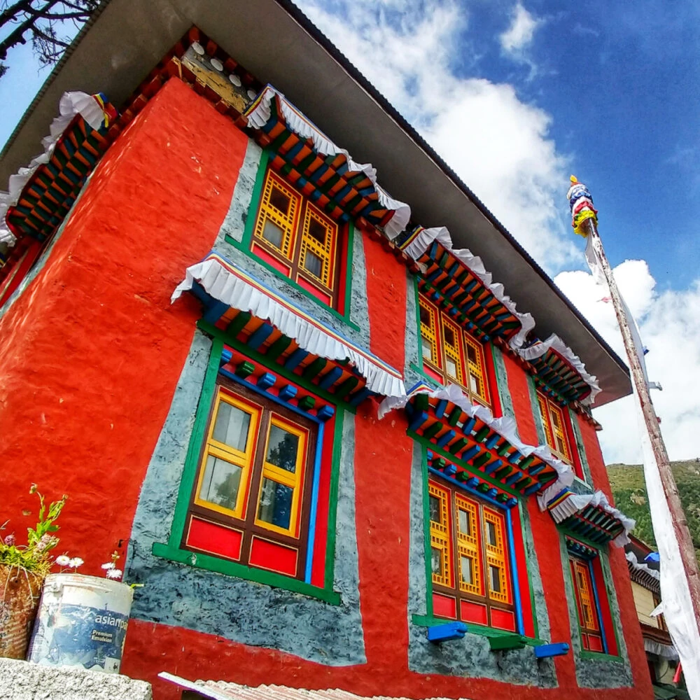 Monastery Nepal Family World Travel