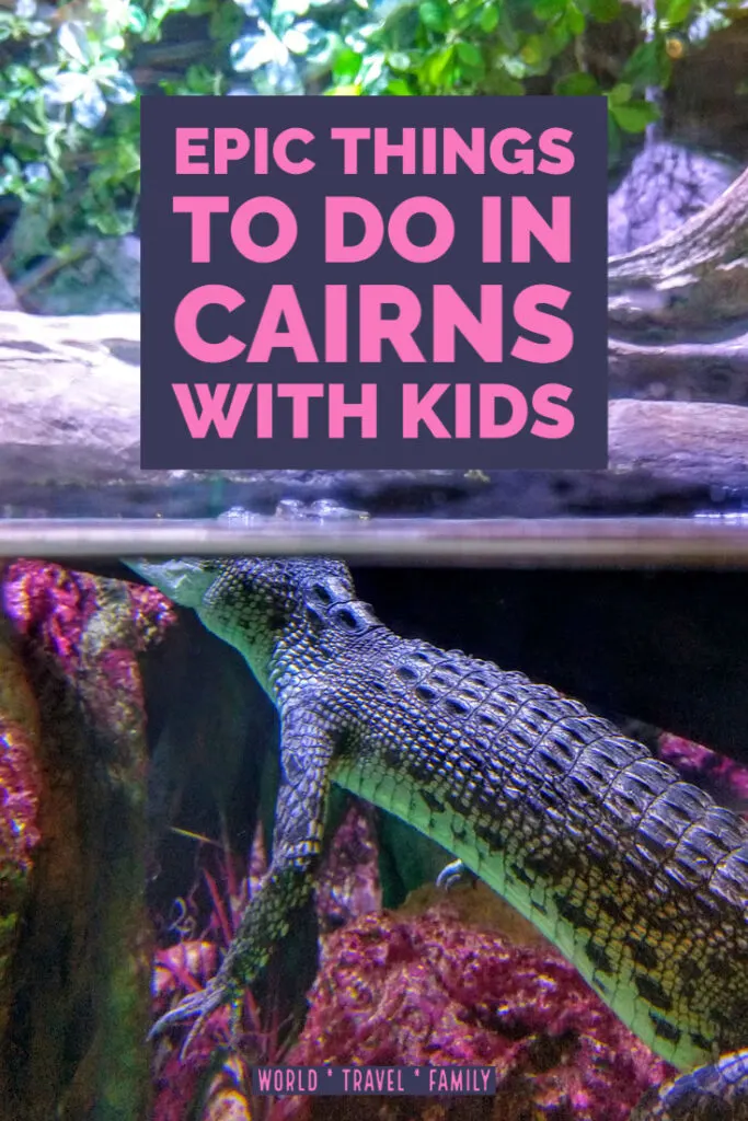 Things to Do in Cairns with kids visit the aquarium