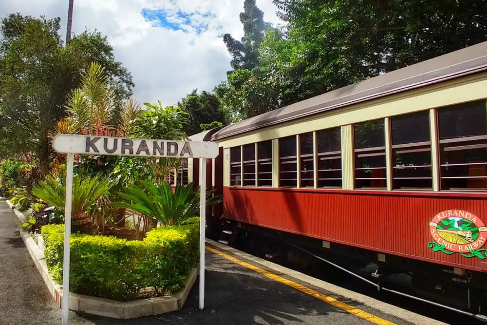 Things to do in Cairns with kids take scenic railway