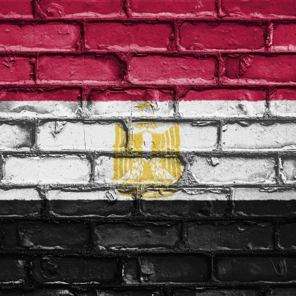 representation of flag of egypt