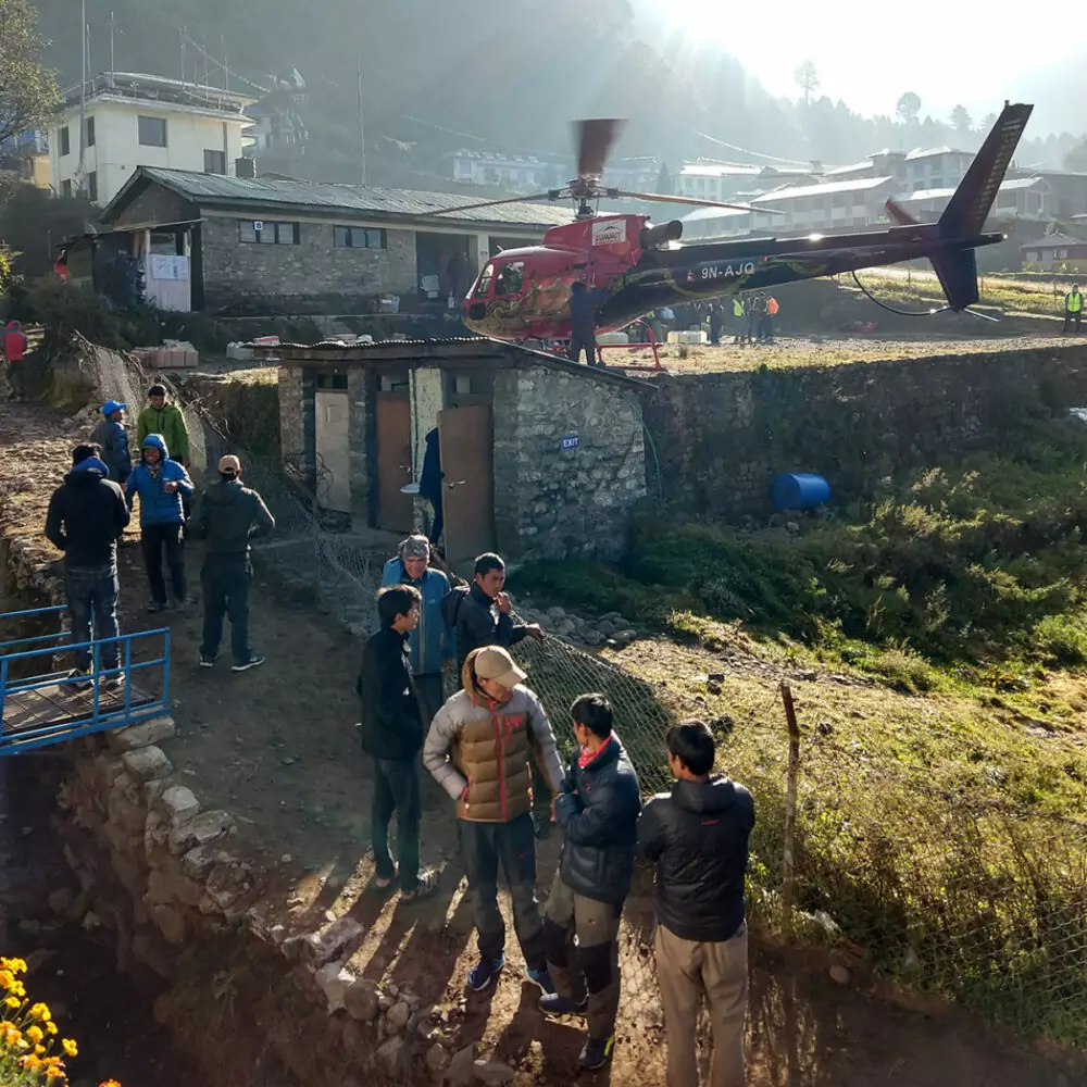 lukla heliport