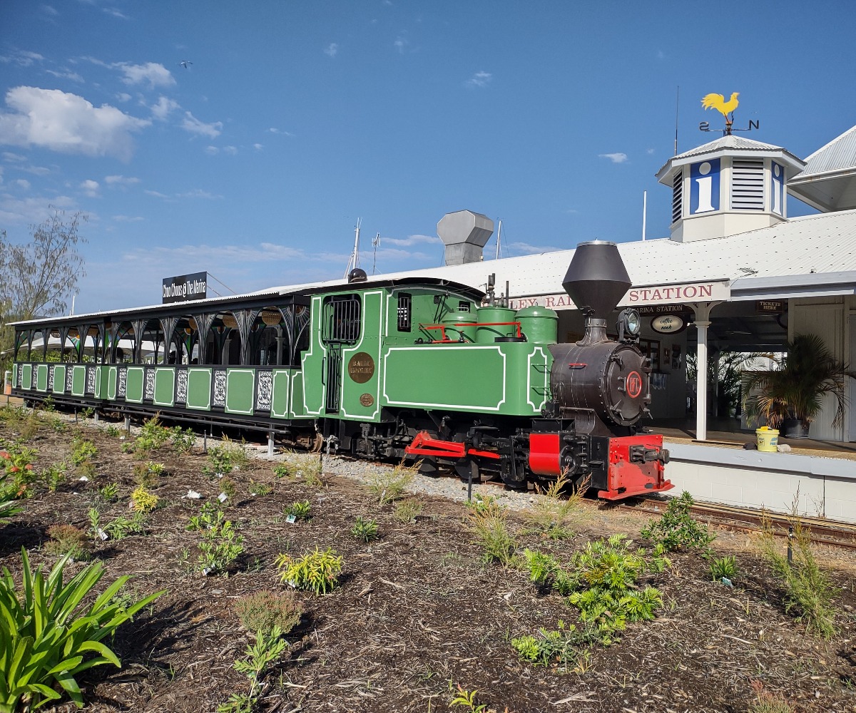 Port Douglas Marina BallyHooley train station restaurant