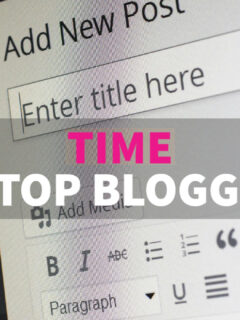 time to stop blogging