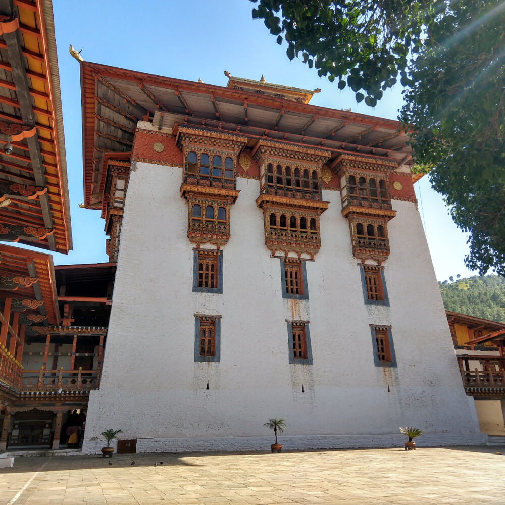 Bhutan beautiful building Bhutan