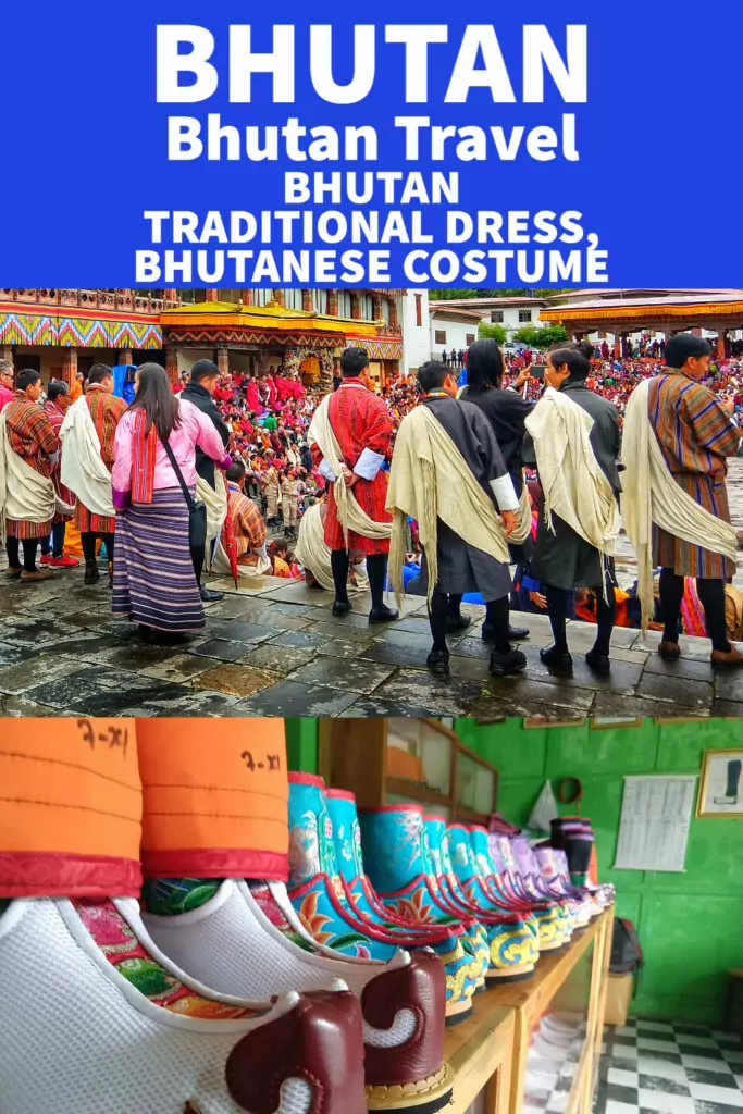 Bhutan traditional dress