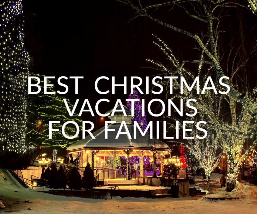 Best Christmas Vacation Destinations Family Washington USA