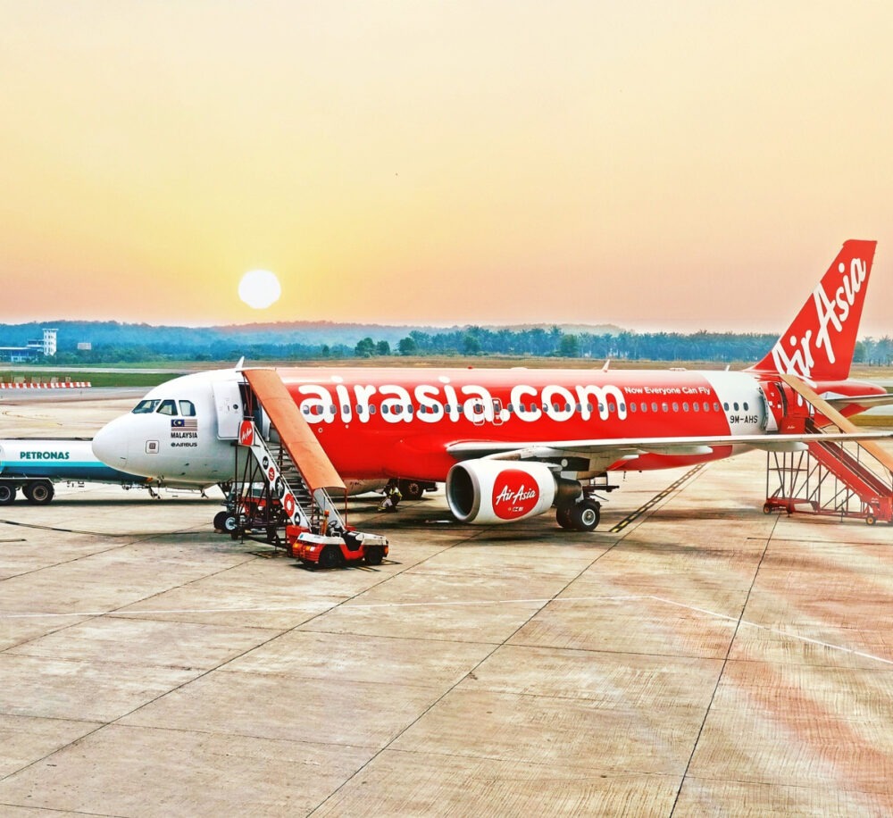 AirAsia plane airport Thailand