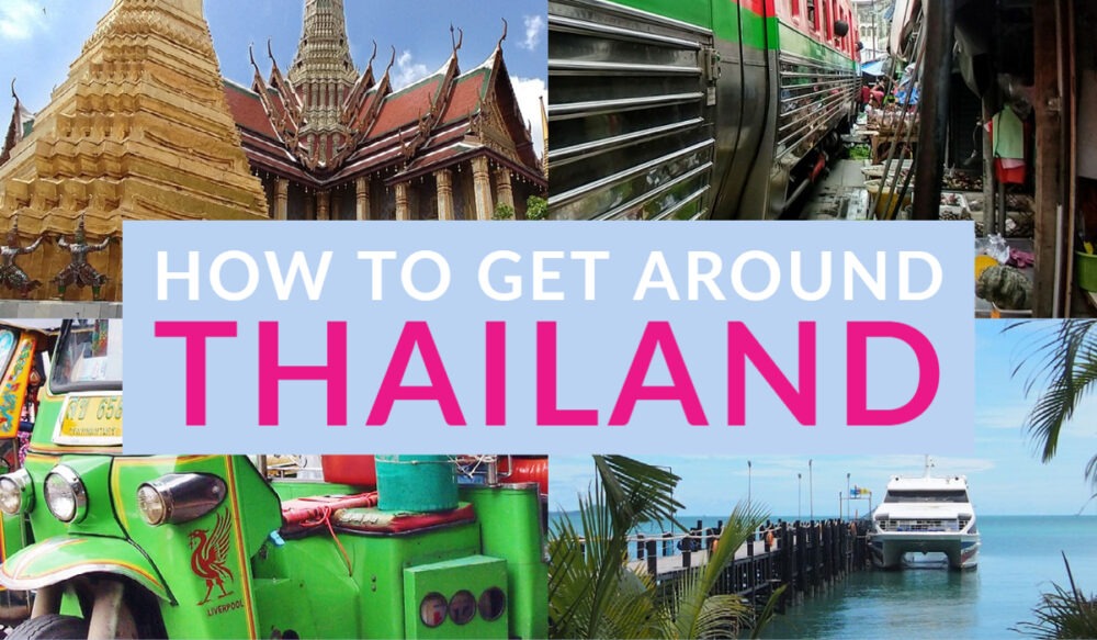 how to get around thailand