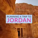 Planning a trip to Jordan