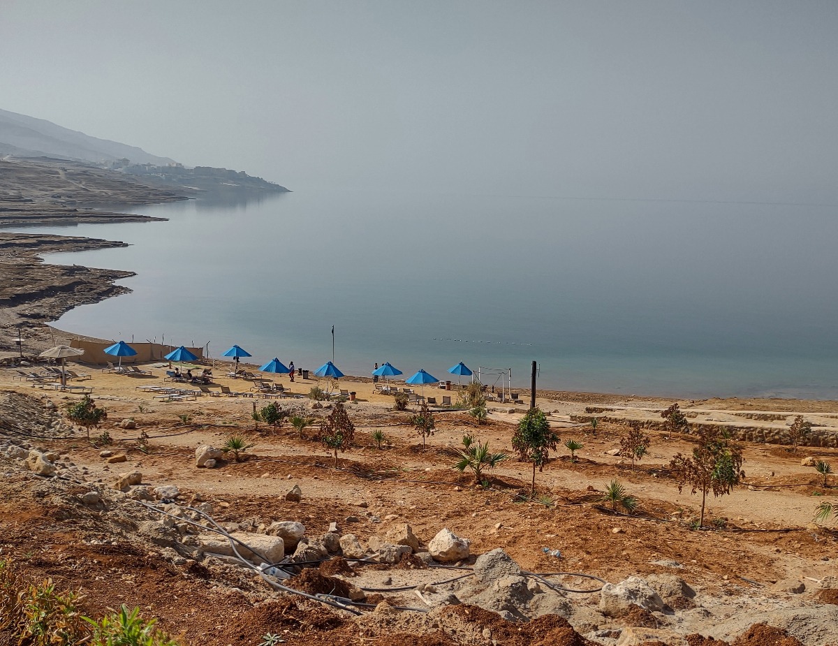The Dead Sea on a Budget - Swimming on Jordan's side for free