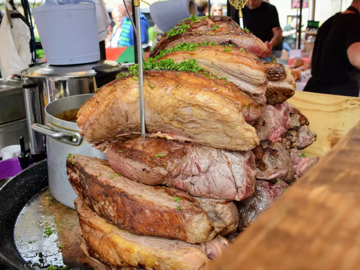 Brituiish food roast beef for Sunday dinner