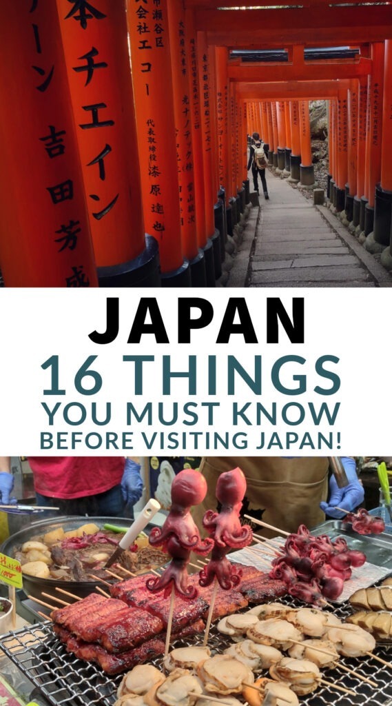 Things you must know before visiting Japan Pinterest