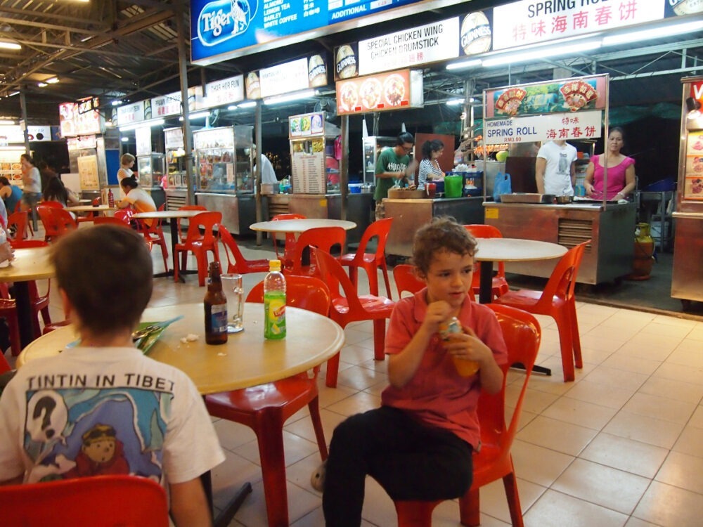 Malaysian food for kids food court hawker centre