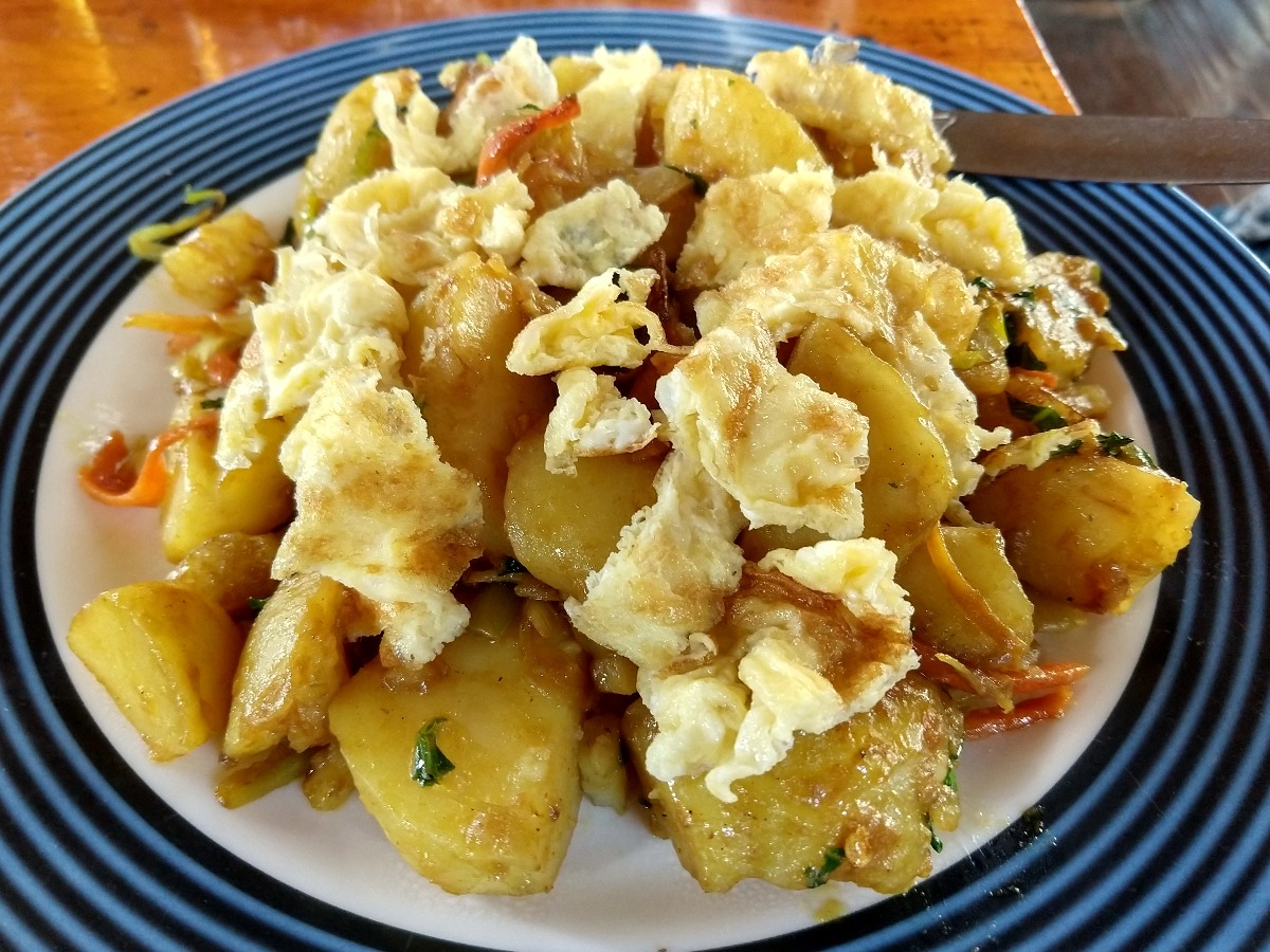Nepali fried potatoes