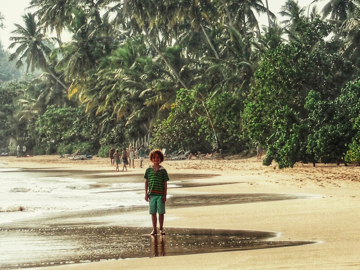 Sri Lanka beaches for kids