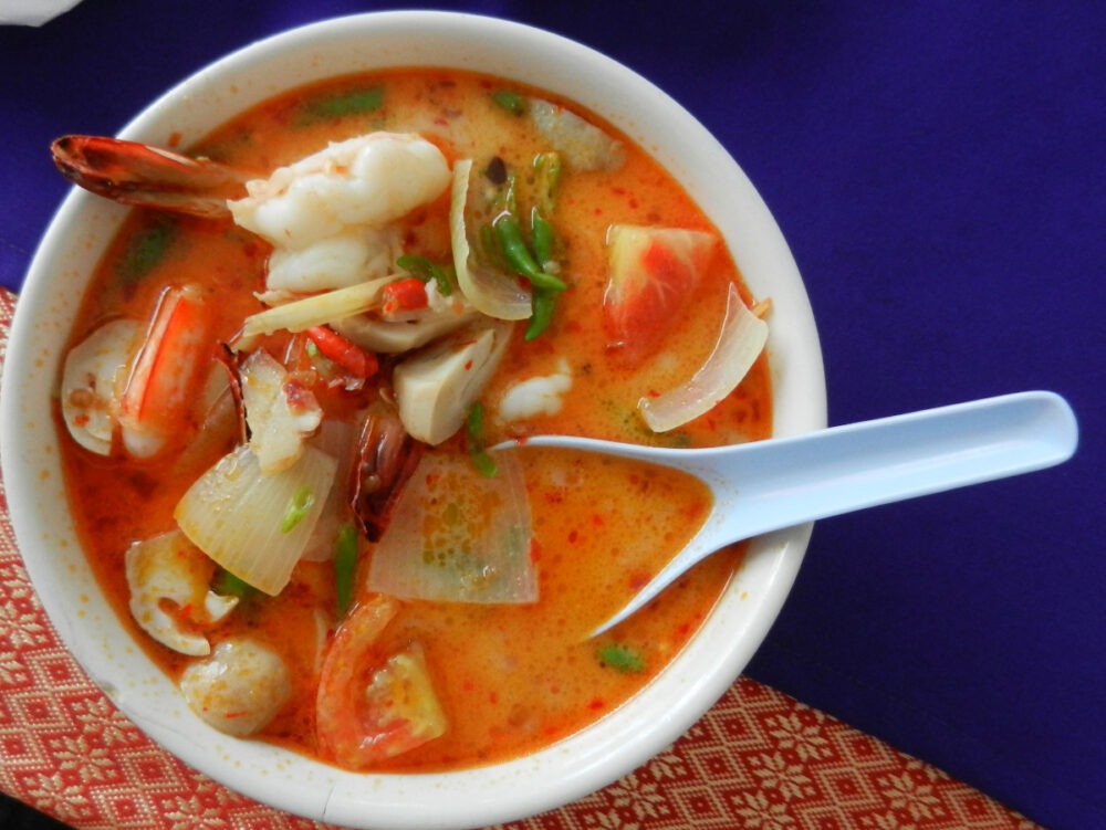 Thai food soup