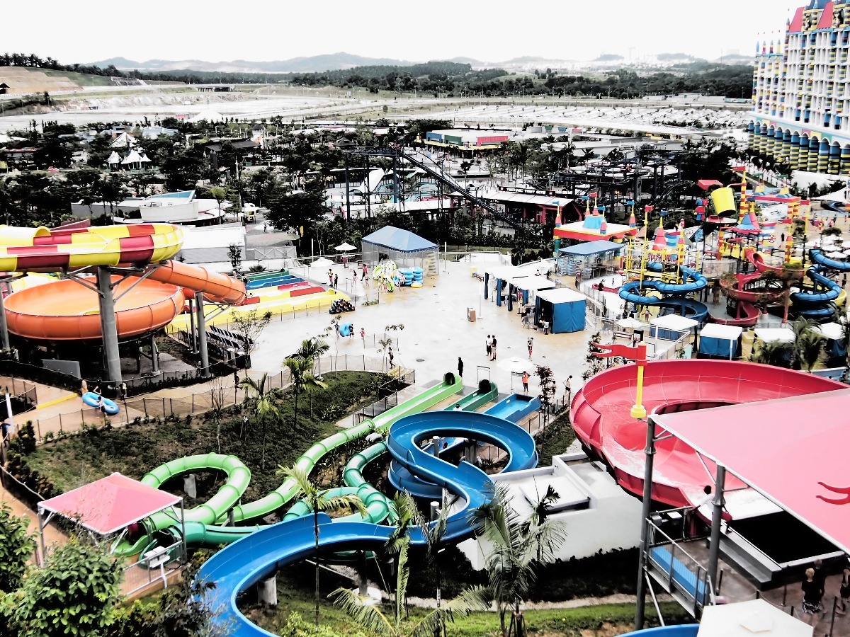 Legoland Malaysia Parke, water park, theme park, and hotel