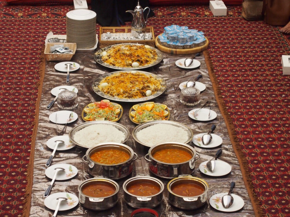 Traditional food of Dubai