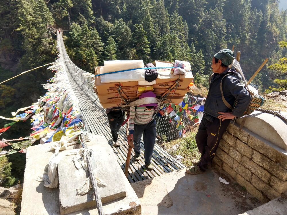 Bridges on treks in Nepaltr