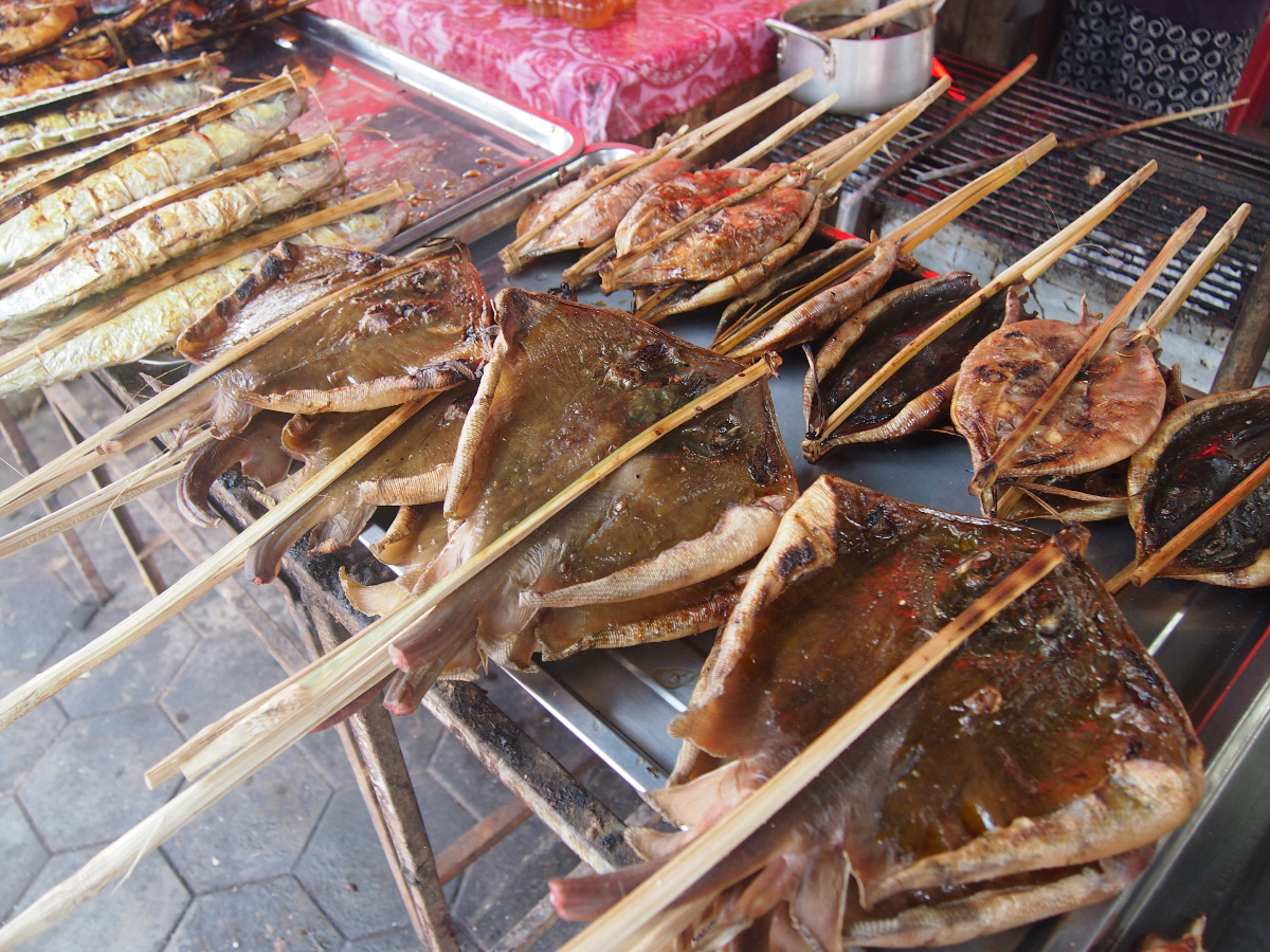 Cambodia seafood