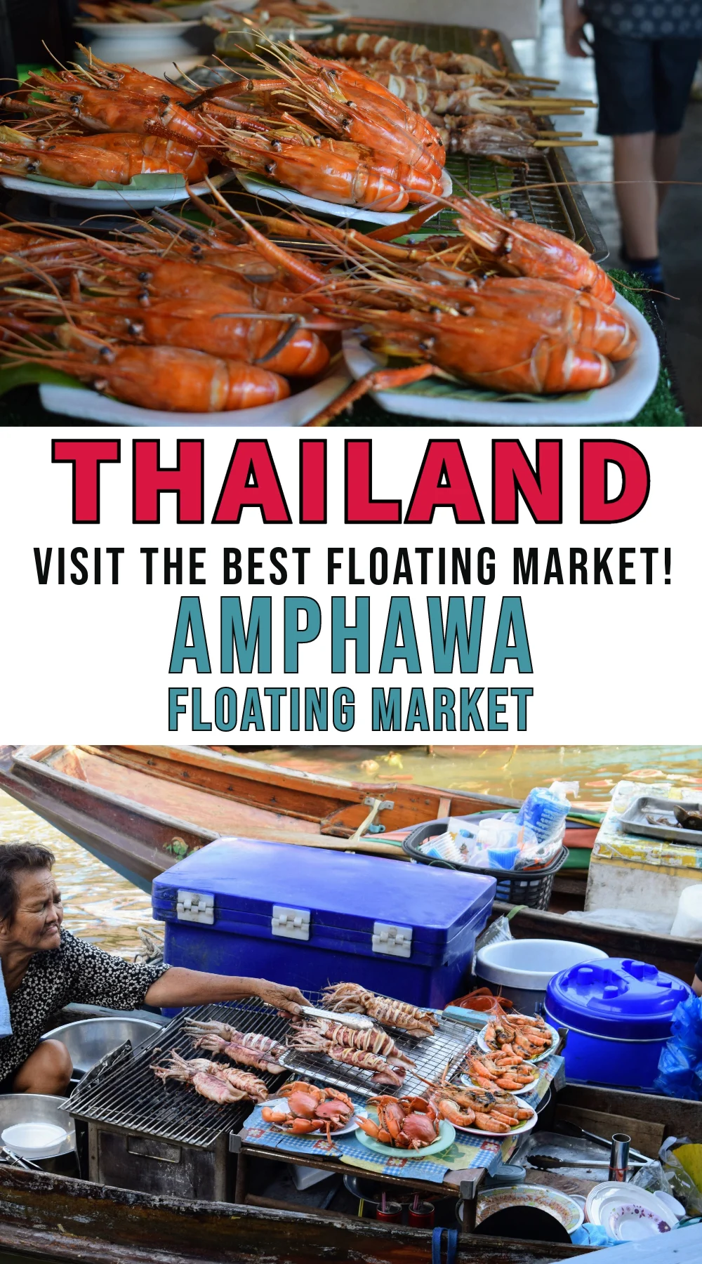 Amphawa floating market food